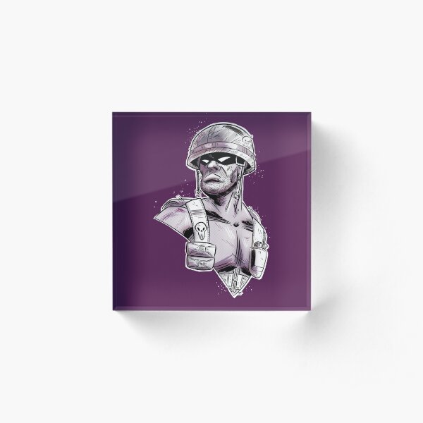 Ghost Soldier #1 Acrylic Block