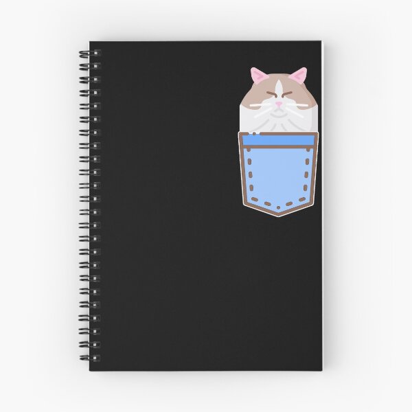 Item preview, Cute Cat in Pocket designed and sold by EverythingKawai.