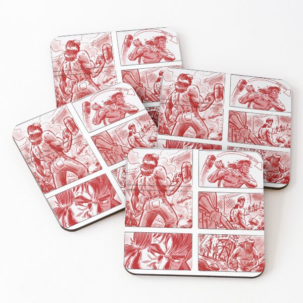 Item preview, Chain Gang #4 - Comic panel style designed and sold by Mason Comics.