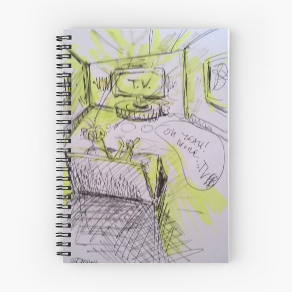 Item preview, OH, YEAH MORE TV(SKETCH)(C2016) designed and sold by Paul Romanowski.