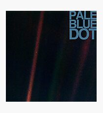 Pale Blue Dot ( Earth from voyager ) Photographic Print