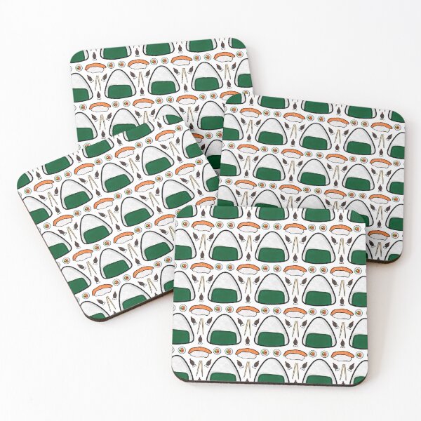 Item preview, Japanese sushi cute graphic pattern  designed and sold by E.K Spencer.