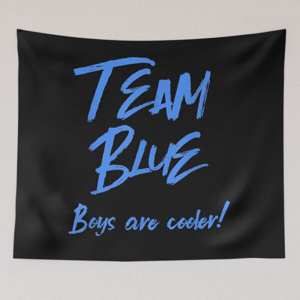 Item preview, Team Blue Gender Reveal Shirt Matches Team Pink Boys Girls designed and sold by Lukifo-Super.