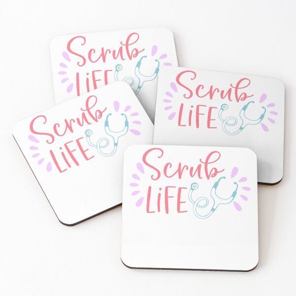 Item preview, Copy of Scrub Life Healthcare Worker Apparel  designed and sold by Dollfacedesign.