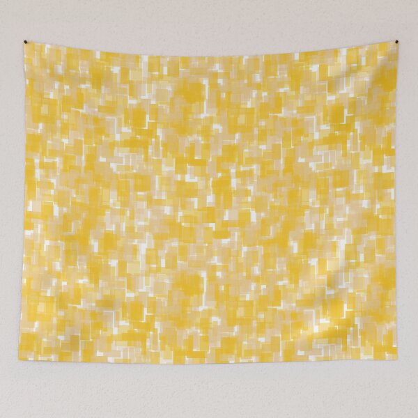 Item preview, Yellow Square Texture Print designed and sold by Global-Uganda.