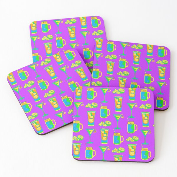 Item preview, neon drinks designed and sold by quinnhopp.