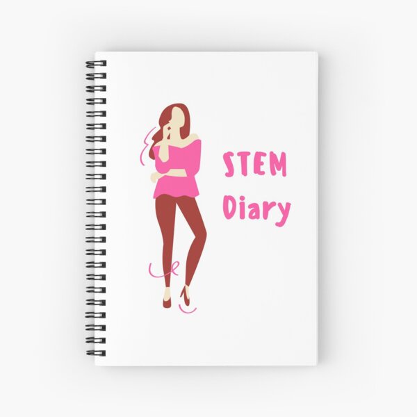 STEM Diary Girl Spiral Notebook