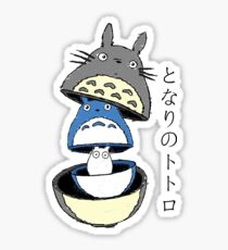 Totoro russian doll Sticker