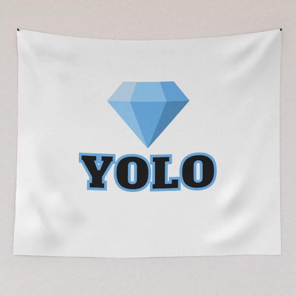 Item preview, Yolo for diamonds designed and sold by TheWallFlowersofCypress.