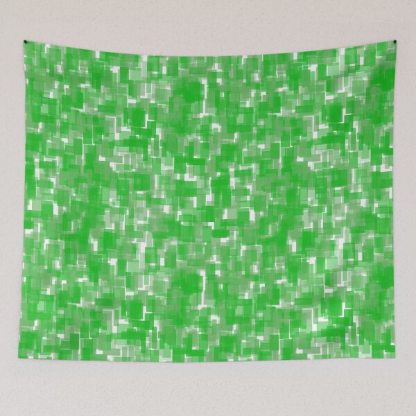 Item preview, Green Square Texture Print designed and sold by Global-Uganda.