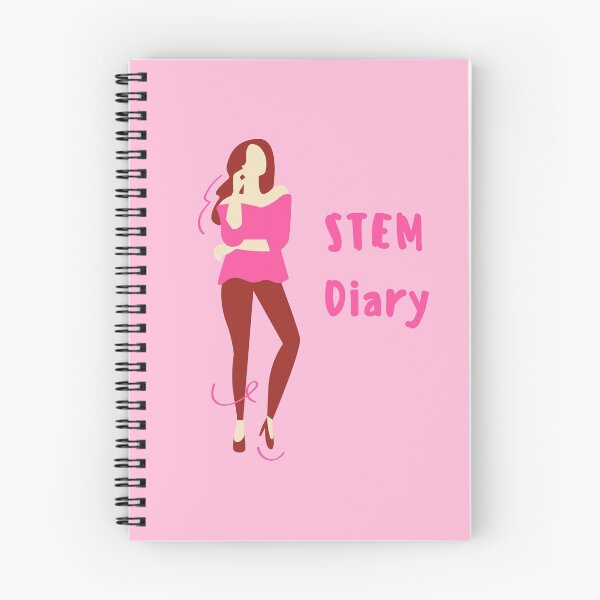Item preview, STEM Diary Girl (Pink) designed and sold by thestemdiaries.