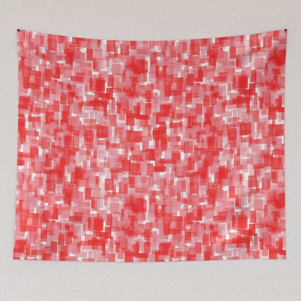 Item preview, Red Square Texture Print designed and sold by Global-Uganda.