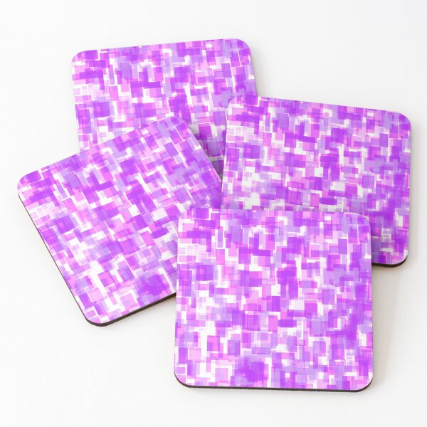 Item preview, Purple Square Texture Print designed and sold by Global-Uganda.