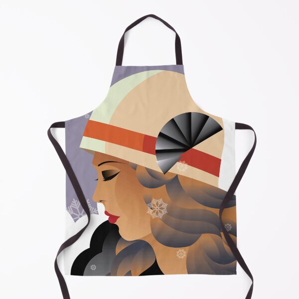 Item preview, Art Deco Snow Queen designed and sold by queerdesignery.