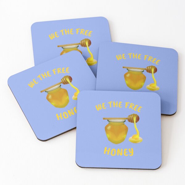 Item preview, We the free honey slogan graphic designed and sold by DesignHouse07.