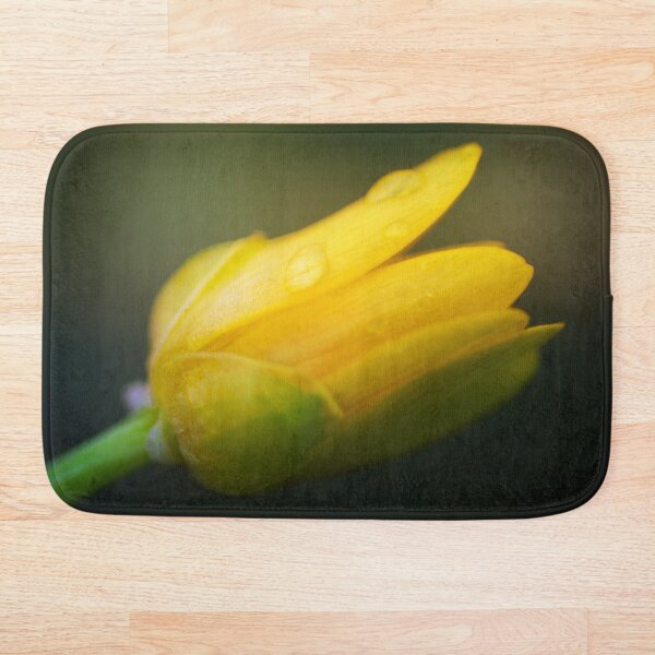Item preview, Yellow Tulip with rain designed and sold by Efineart.