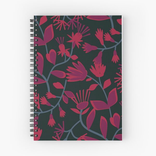 Aperçu de l'œuvre Papercut Floral Fuchsia créée et vendue par throughtheloops.