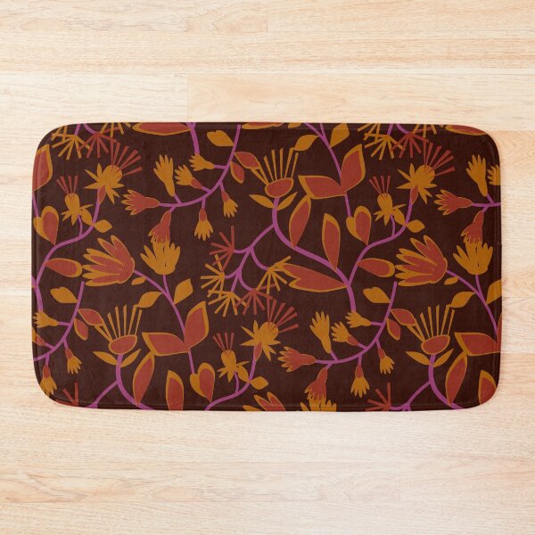 Item preview, Papercut Floral Orange designed and sold by throughtheloops.