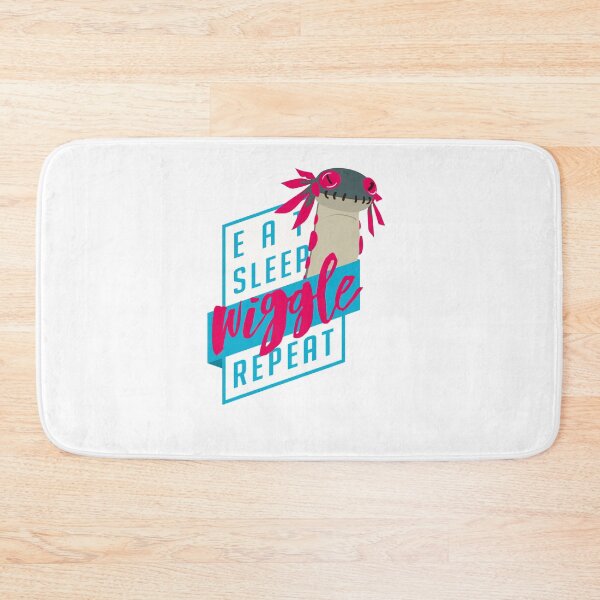 Item preview, Eat-Sleep-WIGGLE- Repeat - Monster Hunter Design designed and sold by Elissathiel.