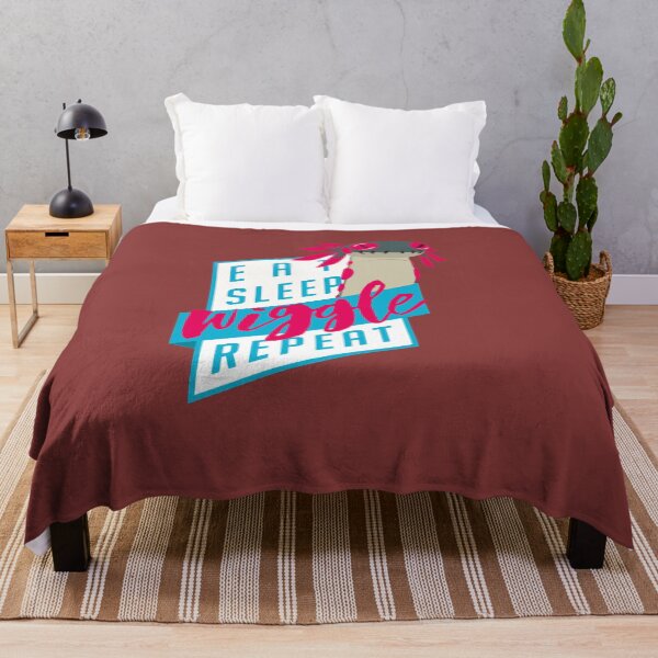 Item preview, Eat-Sleep-WIGGLE- Repeat - Monster Hunter Design designed and sold by Elissathiel.