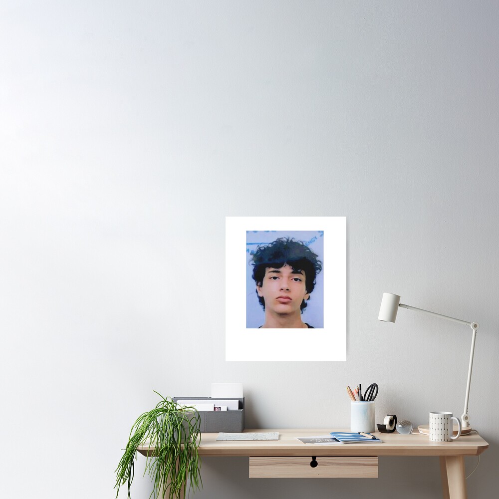 hamzah the fantastic merch mugshot Throw Blanket by Elissathiel