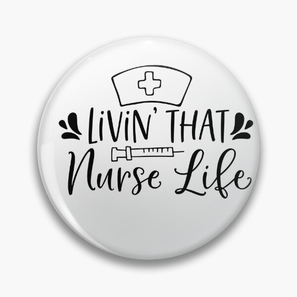 Item preview, Copy of Livin’ That Nurse Life Nurse Life Apparel  designed and sold by Dollfacedesign.