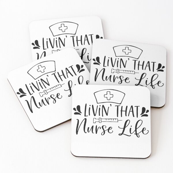 Item preview, Copy of Livin’ That Nurse Life Nurse Life Apparel  designed and sold by Dollfacedesign.