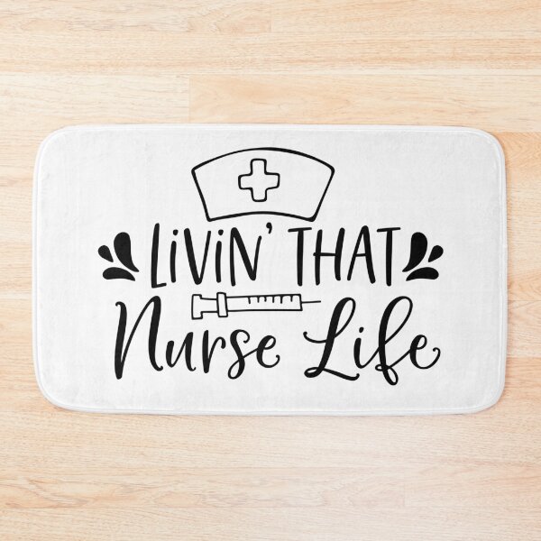 Item preview, Copy of Livin’ That Nurse Life Nurse Life Apparel  designed and sold by Dollfacedesign.