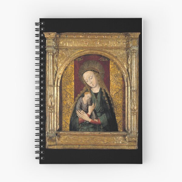 Item preview, Religious Art - Painting of the Virgin and Child  designed and sold by KnightandMoon.