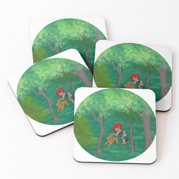 Item preview, Walking my pup in the woods designed and sold by Ashli Edge.
