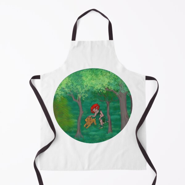 Item preview, Walking my pup in the woods designed and sold by Ashli Edge.