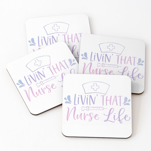 Item preview, Livin’ That Nurse Life Nurse Life Apparel  designed and sold by Dollfacedesign.