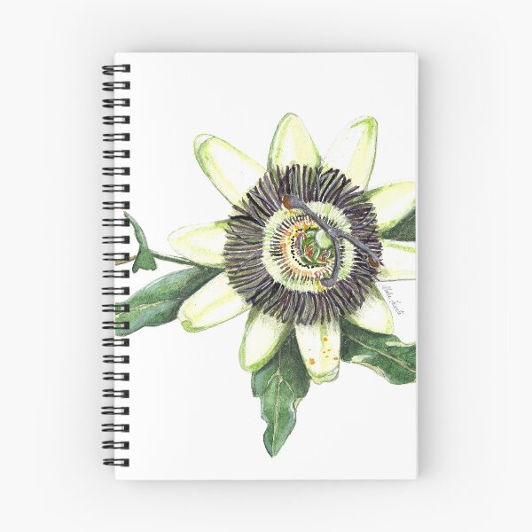 Item preview, Passion flower watercolour designed and sold by Malu-Iriarte.