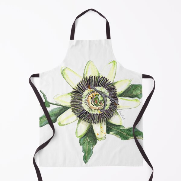 Item preview, Passion flower watercolour designed and sold by Malu-Iriarte.