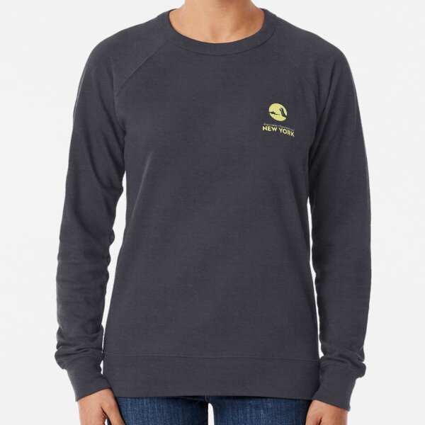 Yellow Leaf Pattern Lightweight Sweatshirt