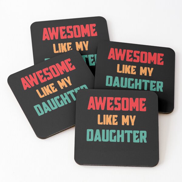 Item preview, AWESOME LIKE MY DAUGHTER Funny Father's Day Gift Vintage designed and sold by BaseStore.