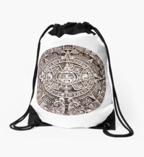 Mayan Calendar Drawstring Bag