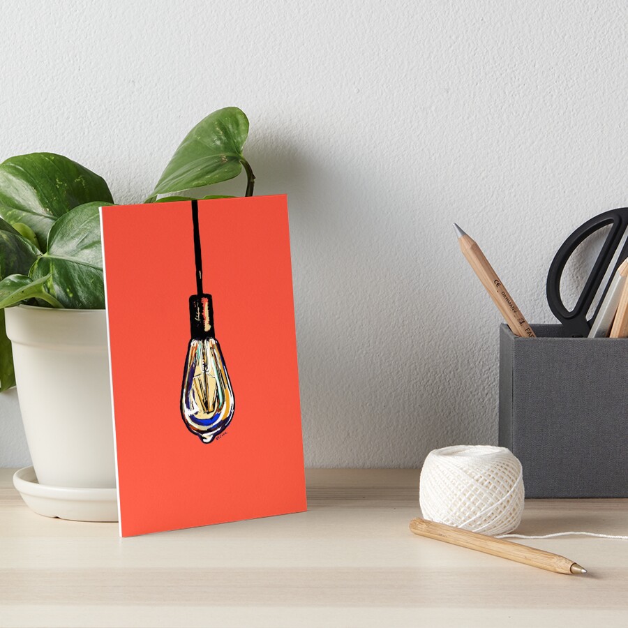 Item preview, Art Board Print designed and sold by eecookart.