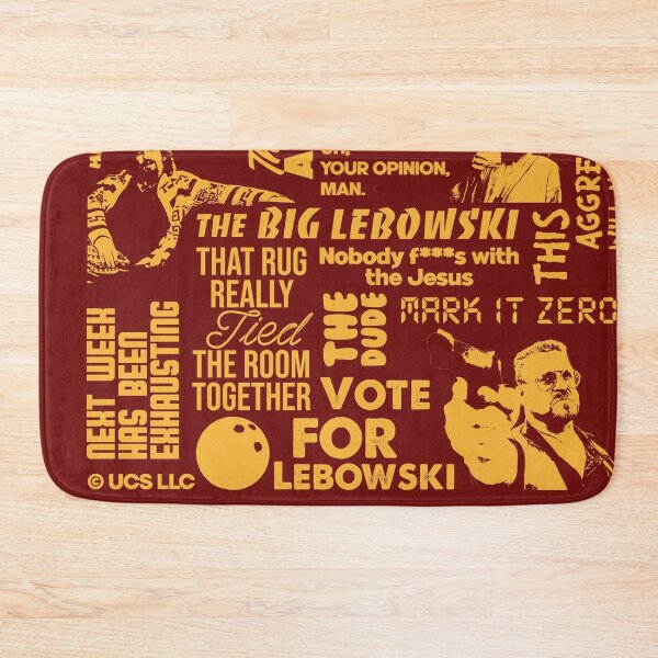 Item preview, The Big Lebowski quotes. Birthday party gifts. Officially licensed merch. designed and sold by chrlalexandru.