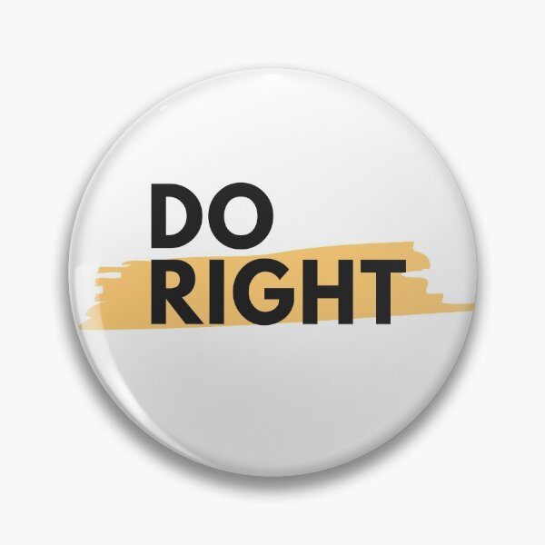 Item preview, Do Right - Lettering with Paint designed and sold by BigRed126.