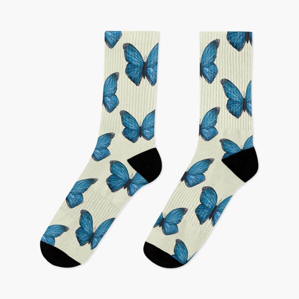 Item preview, Watercolor Blue Butterfly designed and sold by artisanfresh.
