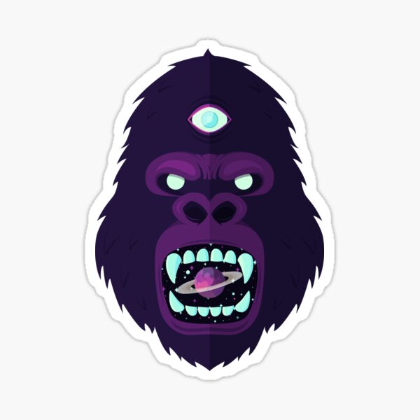 Cosmorilla Sticker