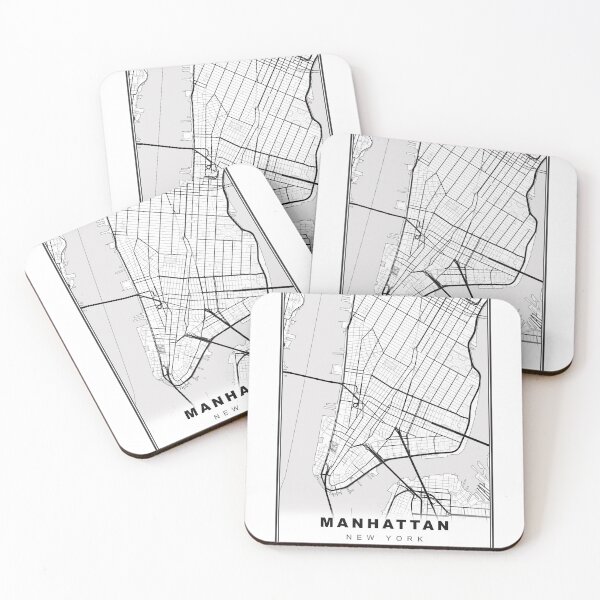 Item preview, Lower Manhattan Map designed and sold by Tamas Das.