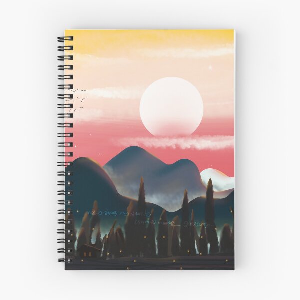 Item preview, dark mystic woods beyond the mountains designed and sold by Wizabi.