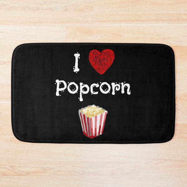 Item preview, I Love Popcorn designed and sold by TheButtonCrew.