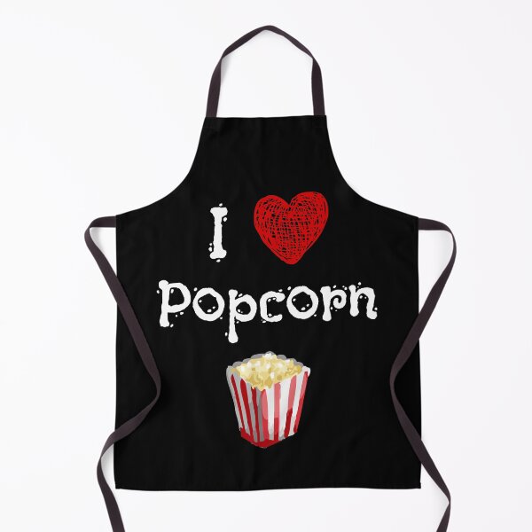 Item preview, I Love Popcorn designed and sold by TheButtonCrew.