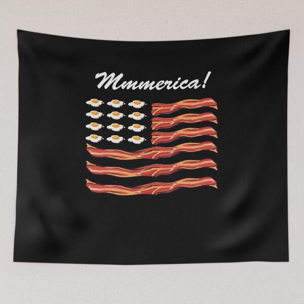 Item preview, Mmmerica - Bacon Flag Independence Day USA Patriotic 4th Of July designed and sold by BaseStore.