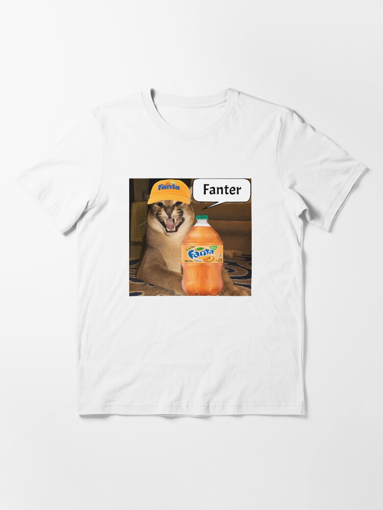 Big Floppa Big Cat Meme Funny Dank Meme T-shirt 