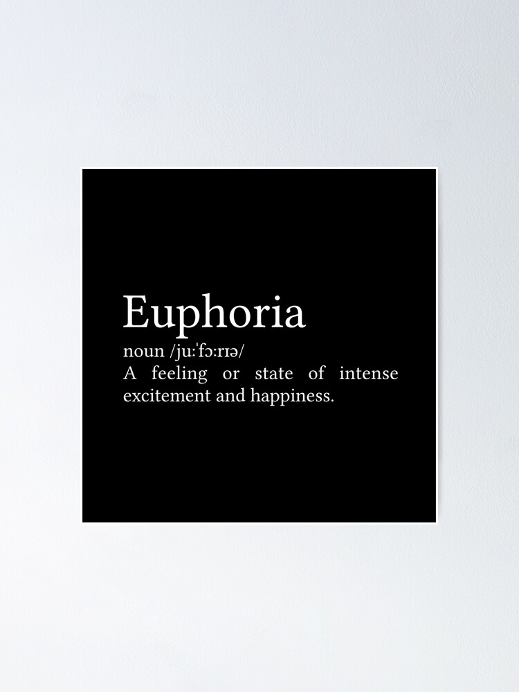euphoria meaning weed
