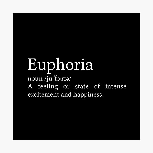 Item preview, Euphoria Definition designed and sold by Jamila Benito.